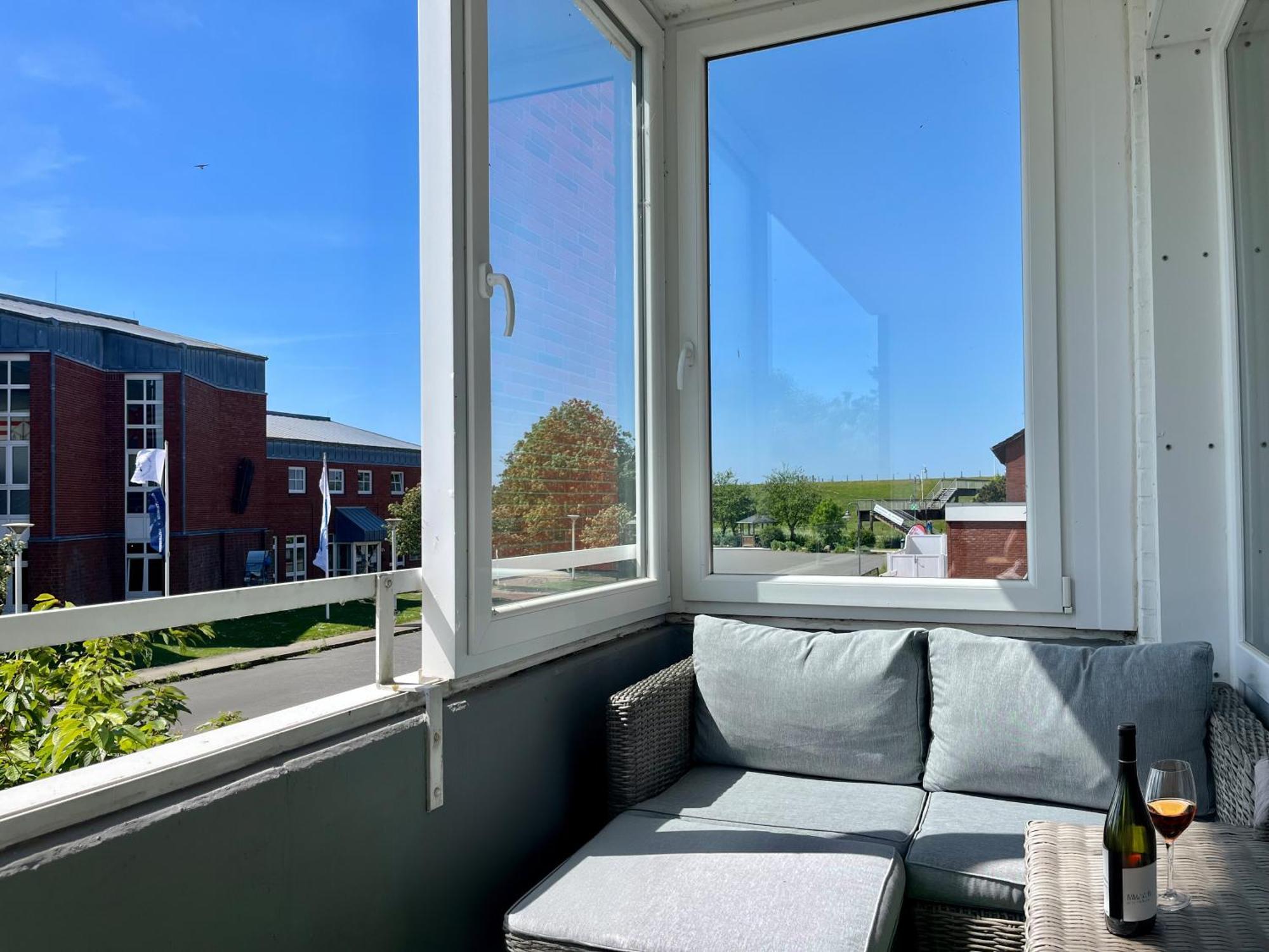 Apartment Meerflair Mit Balkon Nordstrand Exterior foto