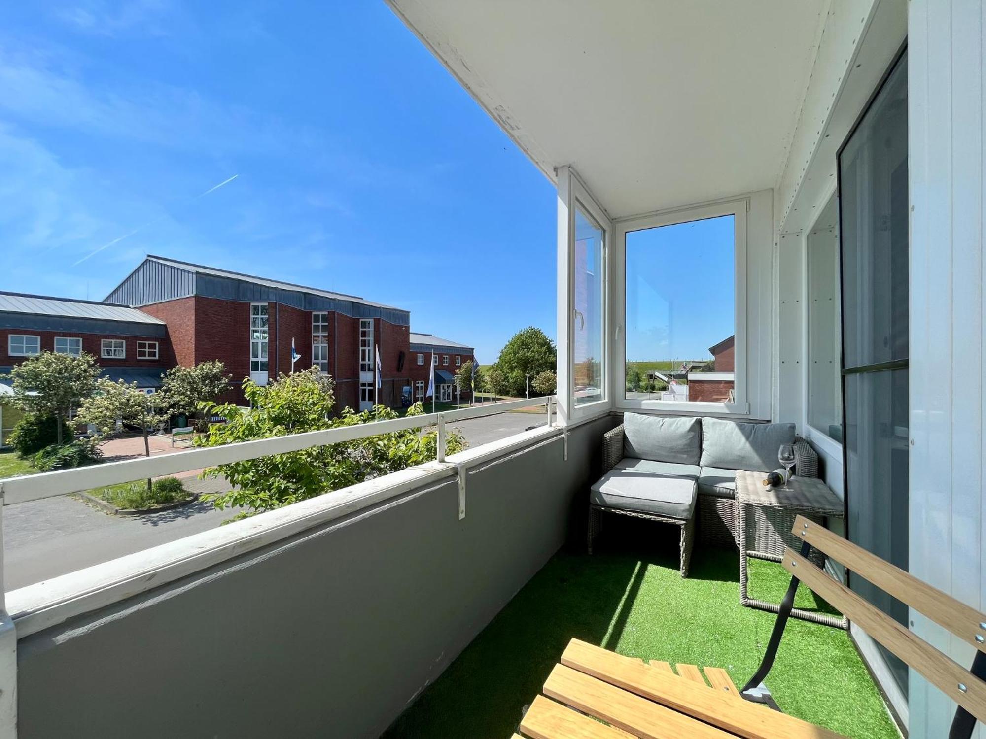 Apartment Meerflair Mit Balkon Nordstrand Exterior foto
